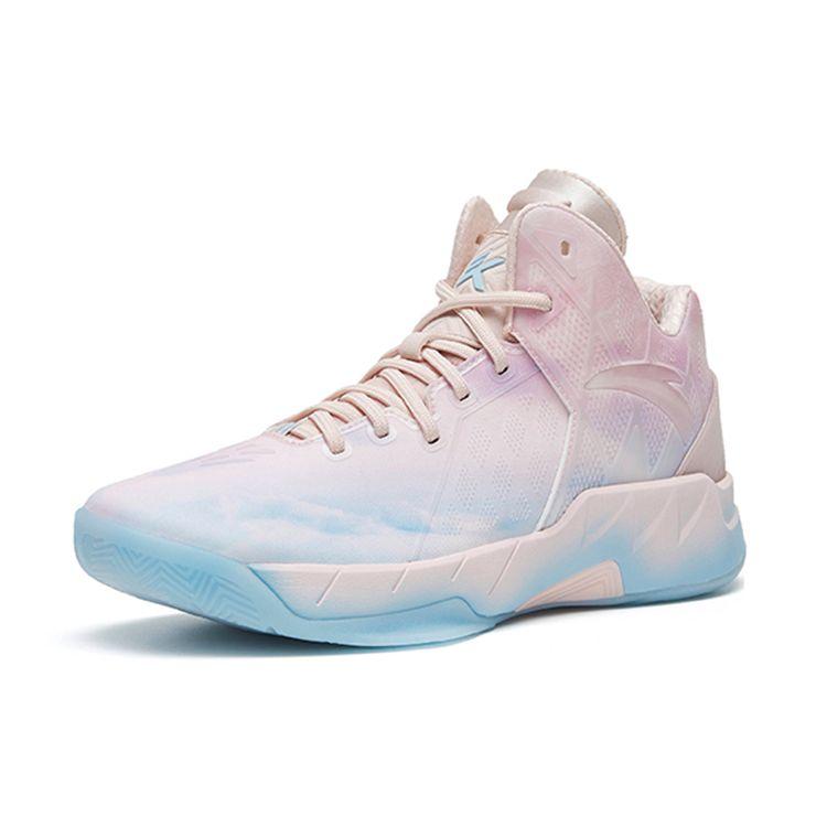 Anta KT1 Pro Fabric Synthetic Leather TPU Shock Absorption Non-Slip Wear-Resistant Breathable Support High-Top Basketball Shoes 112241117-2