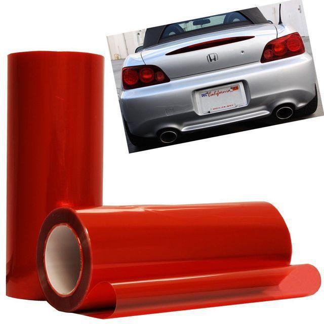 Car Headlight Tint Film Self Adhesive Vinyl Wrap Auto Light Sticker Waterproof 30x100cm Multiple Colors for Motorcycle Car