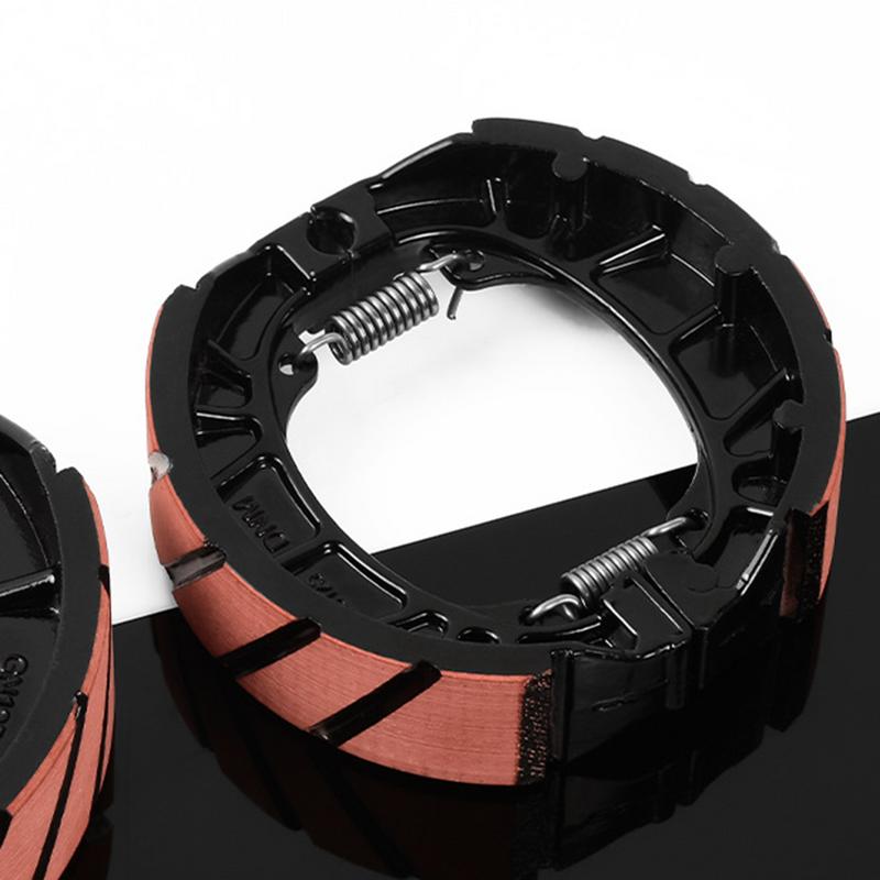 For  Power-assisted 48/JH70 Motorcycle Front Wheels Rear Drum Brake Shoe Bikes Rear Drum Brake Cover Shoe Moped Parts Automotive