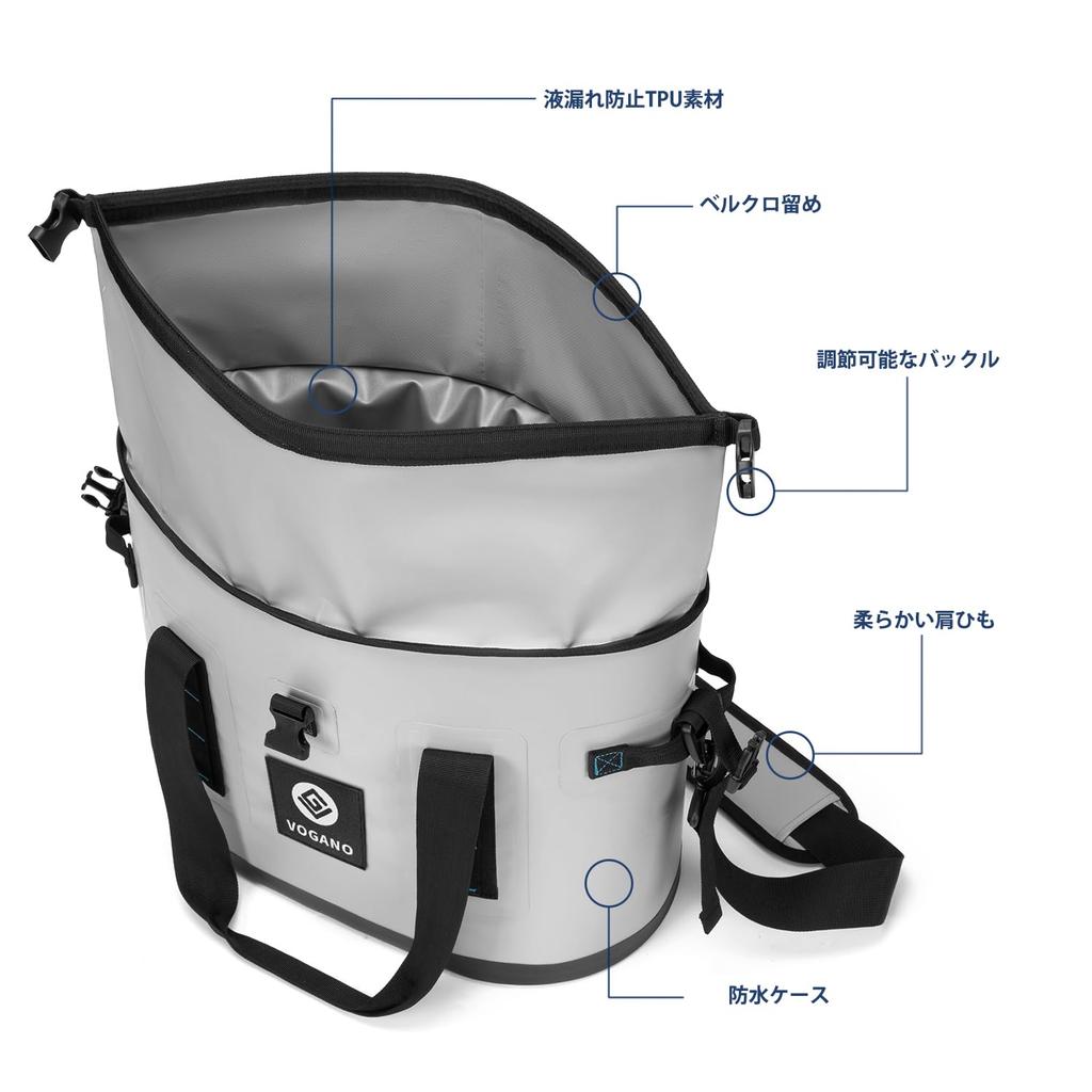 Soft Cooler Box Large 40 Can 15 Liter Waterproof Backpack with and Foldable Portable for Beach Keeps Drinks Cold 24 Hours a Suitable for Easy Opening