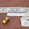 Bilateral Non-Elastic Thin Thread Cotton Thread Lace, Cotton Thread Handmade Lace Accessories Diy Clothing Fabric Window Decoration