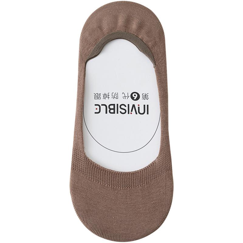 Invisible Socks, Summer Thin Women's Cotton Socks, Solid Color Boneless Socks, Anti-pilling Shallow Mouth Boat Socks, Short Cotton Socks