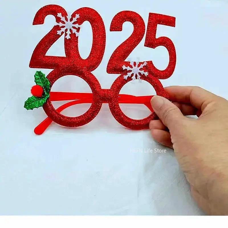 2026Glasses Party Uses Holiday Supplies New Year Decorations Funny Photo Studio Props Decorations Amusing New Year Props Glasses