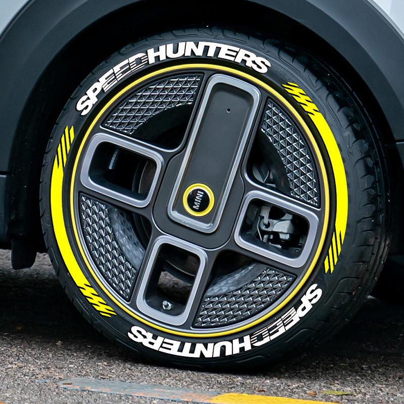 Speedhunters 3D Stereo Gummi Auto Reifen Aufkleber