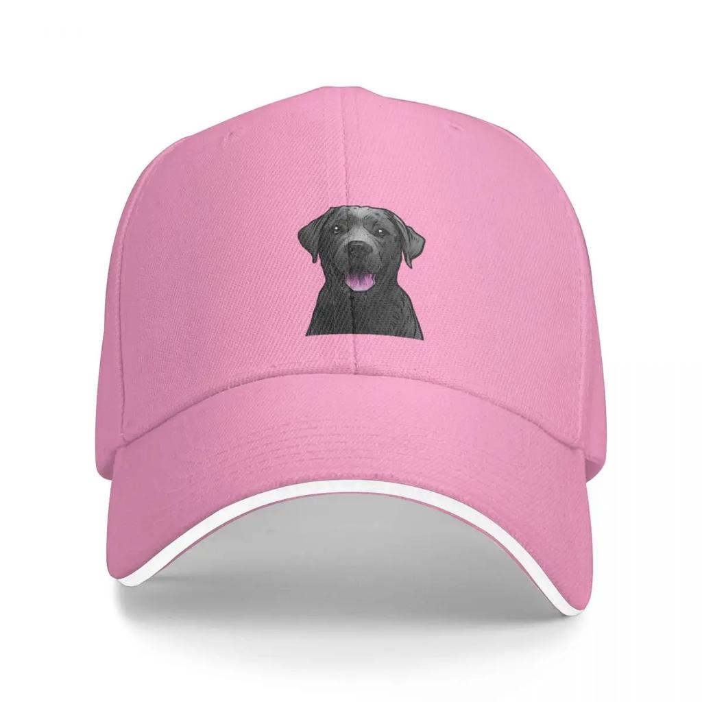 Schwarzer Labrador Retriever Hund Schwarzer Lab Baseballkappe Partyhut Benutzerdefinierte Kappe Golf Unisex Damen