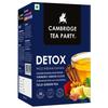 Cambridge Tea Party Detox 30 Tea Bags,Desi Kahwa,Turmeric Ginger Rose Lemon Clove Rock Salt Tulsi Green Tea (Immunity Booster with Natural V