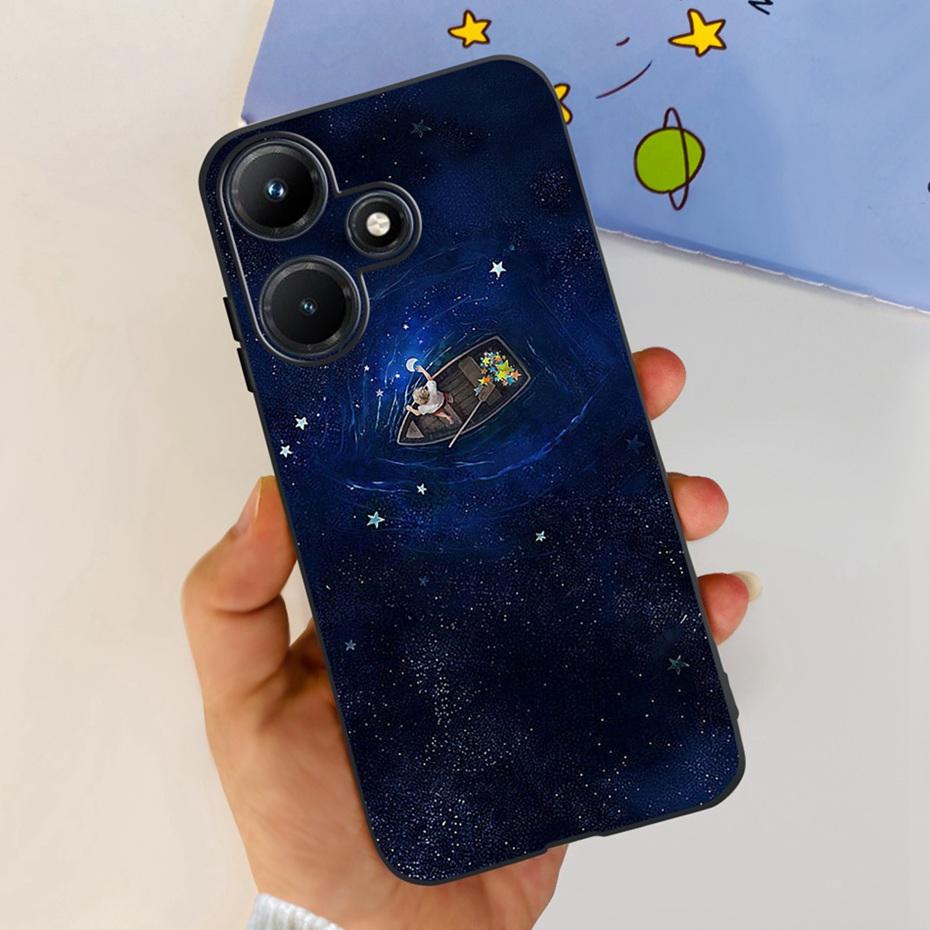 Cute Phone Case For Infinix Hot 30i Hot30 30 Play NFC 2023 Soft Silicone TPU Back Cover For Infinix Hot30i Hot 30 30Play