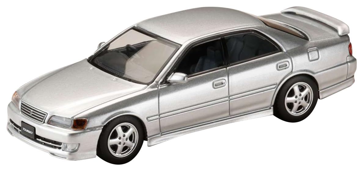 

HobbyJAPAN HJ64 Масштаб Toyota Chaser Tourer V Ранняя версия Серебристый металлик Готовая модель HJ641072S 1/64 (JZX100) (1996)