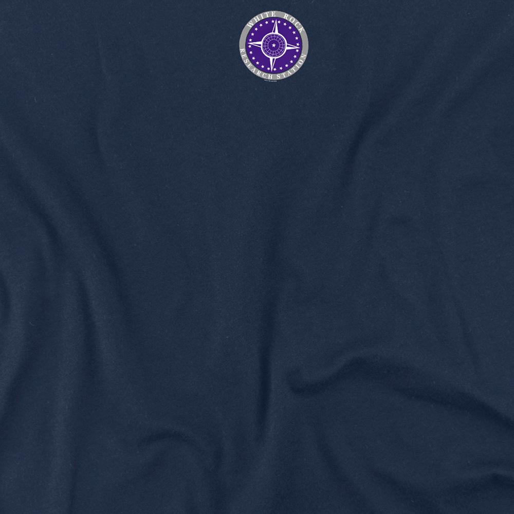 Stargate SG-1 Unisex Adult White Rock Logo T-Shirt