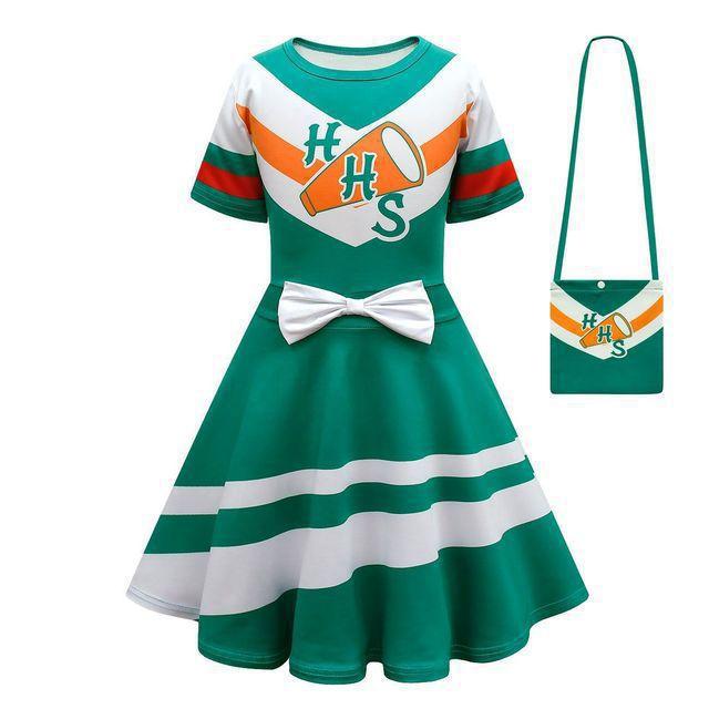Halloween Girls, Cheerleading Dress, Zombie High School 3 Digital Printed Flying Skirt Children'S Skirt Factory