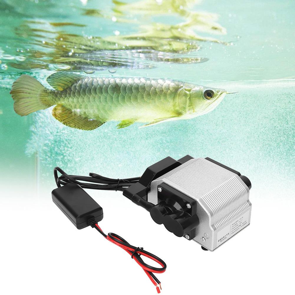 High Power Fish Tank DC Aeration Pump Aquarium Portable Fishing Micro Air Pumps Transport