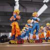 Dragon Ball Warrior Standing Aftershock Wukong and Vegeta Resonance Set Super Saiyan Figure Model Gift