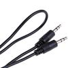 1Pc 3.5mm Jack Male To Male Car Aux Auxiliary Cord Stereo Audio Cable 1m Dual Voice Computer Audio Cable For Recording
