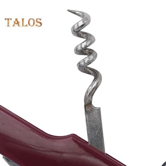 Flaschenöffner, 3-in-1-Design, langlebiger Weinkorkenzieher, Edelstahl-Bieröffner mit Schneider für die Küche zu Hause