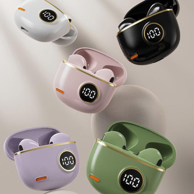 2025 S190 Ekte Trådløse Bluetooth-ørepropper - Høy Kvalitetslyd, Lav Latens, Komfortable for Langvarig Bruk