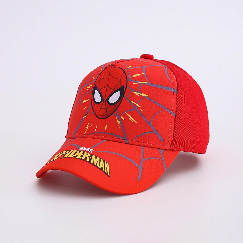 Childrens Cartoon Spider Man Baseball Cap With Breathable Polyester For Summer Outdoor Play