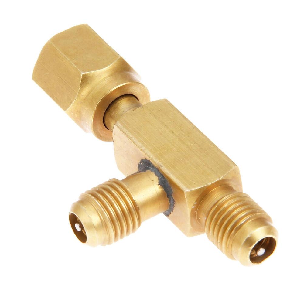 1/4X1/4X1/4\\\" T-adapter Djupvakuumgrenrör SAE Fläns