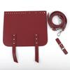 1Set DIY Handmade Handbag Set Leather Bag Cover Shloulder Strap for Women Crochet Backpack Purse Crossbody Bags Accessories