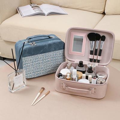 Fashion Xiaoxiangfeng Female Makeup Bag Portable Large Capacity Skincare Storage Bag Travel Small Cosmetic Box Wash Bag