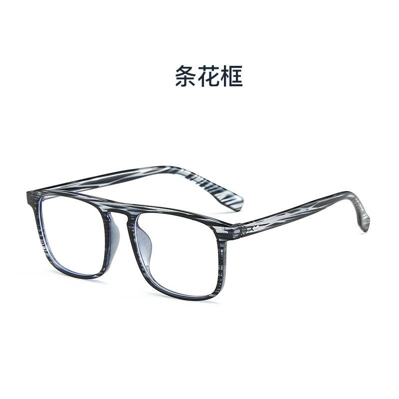 Gjennomsiktig datamaskinbrilleinnfatning Kvinner Menn Antiblått lys firkantede briller Blokkeringsbriller Optiske briller