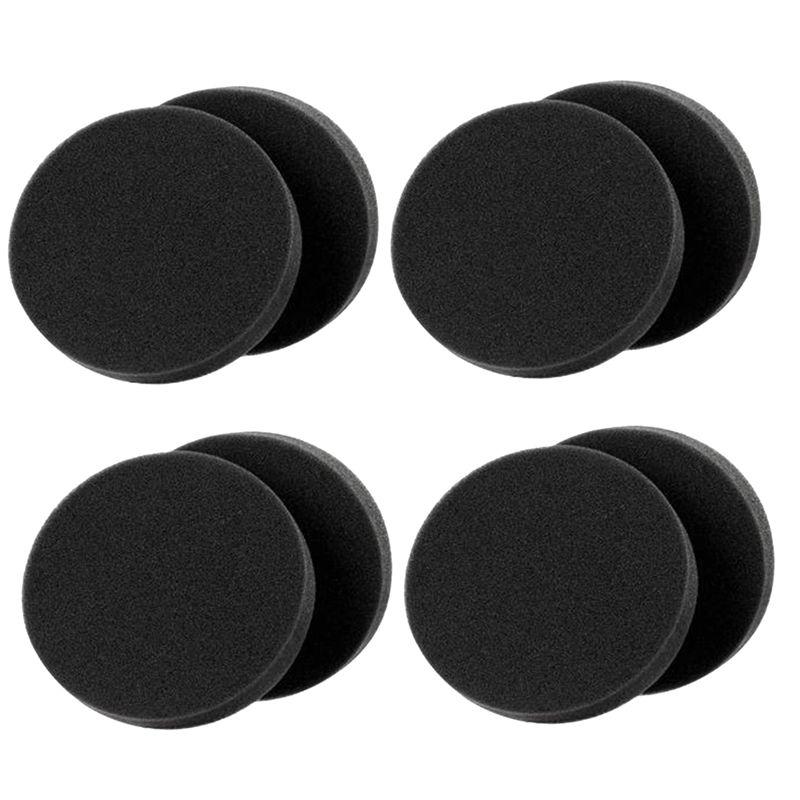 TCF-8 Pcs Premotor Filter For Bissell Powerforce Helix Bagless Upright Vacuum,Washable Sponge Filters Replacement 1608225 чёрный