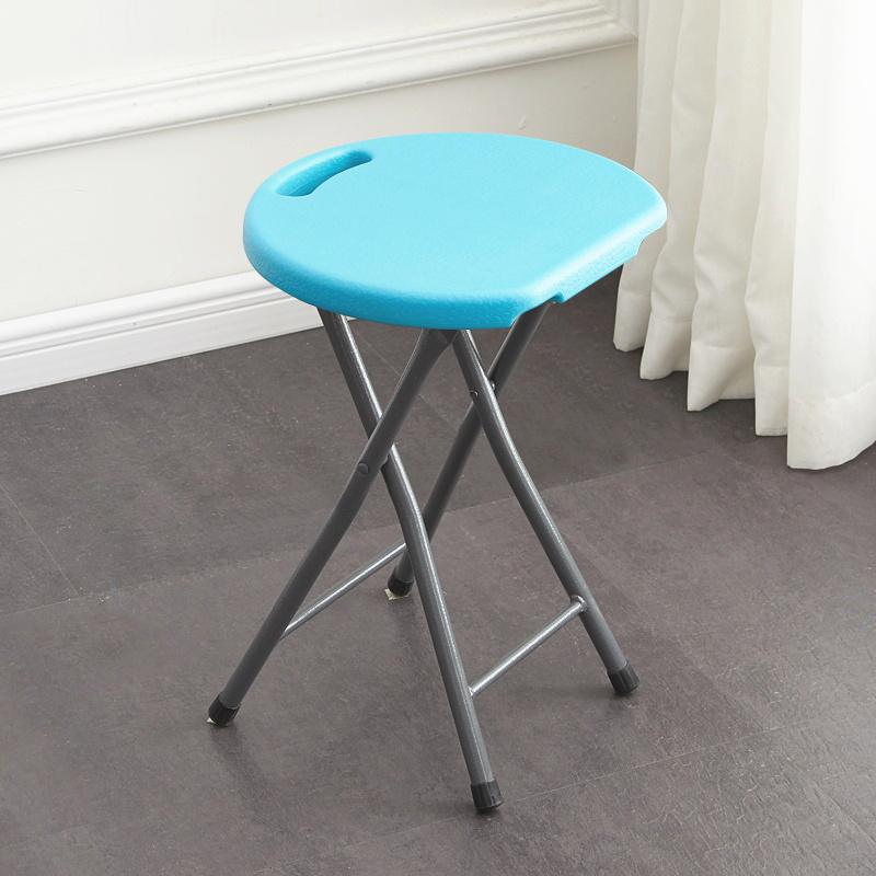 Portable Outdoor Camping Chair Household Plastic Folding Stool