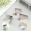 Thermometer Holder Heat-Resisting Stainless Steel Universal Secur Coffee Cup Clip Probe Clamp for Restaurant Picnic Kitchen