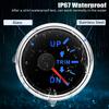 HD 52mm Boat Marine Trim Meter UP-DN Trim Tilt Indicator Meter 2 Inch Trim Gauge 7 Colors Backlight for Inboard Outboard Engine