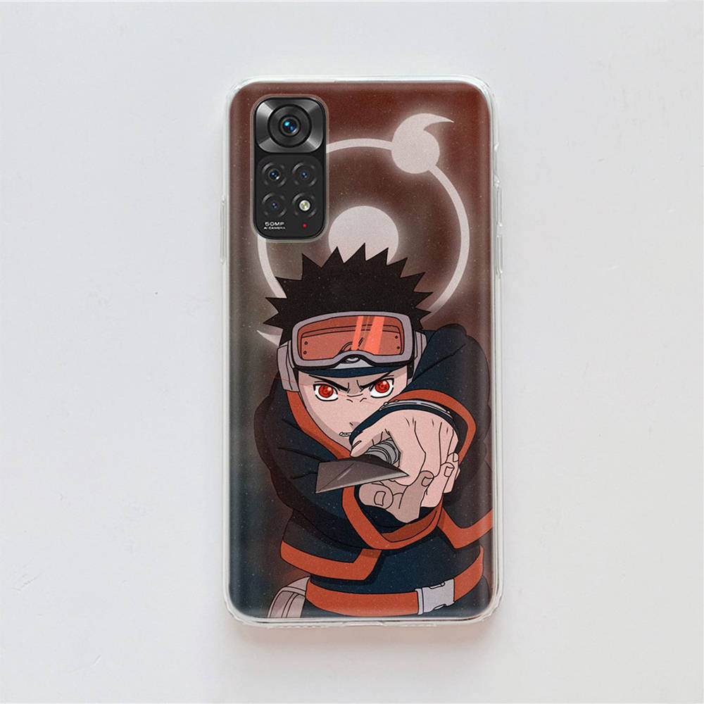 DT13 Naruto Anime Case for Samsung A04 A14 A23 A34 A54 M23 M33 M52 M53 Realme 10 9 C30S C35 C55 VIVO Y02S Y21 Y33S Y51 X80 Pro Clear Cover