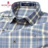 MONTAGUT Men's Tech-Blend Business Casual Shirt