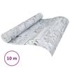 Papier peint 3D aspect de pierre gris clair 10x0,53 m non tissé
