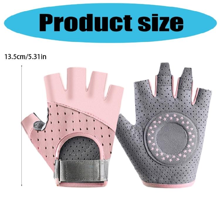 Outdoor Sports Gloves Gym Exercise Wristband Covers Cycling NonSlip Gloves for Men and Women Half Finger Fitness Glove