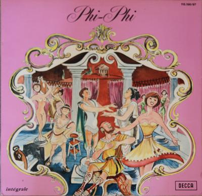 LP Record HENRI CHRISTIN  PhiPhi 11519697 DECCA France Classical Used