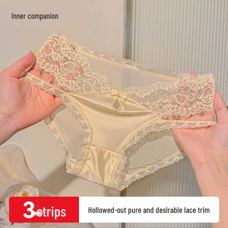 Women's Seamless Lace Underwear 3-Pack