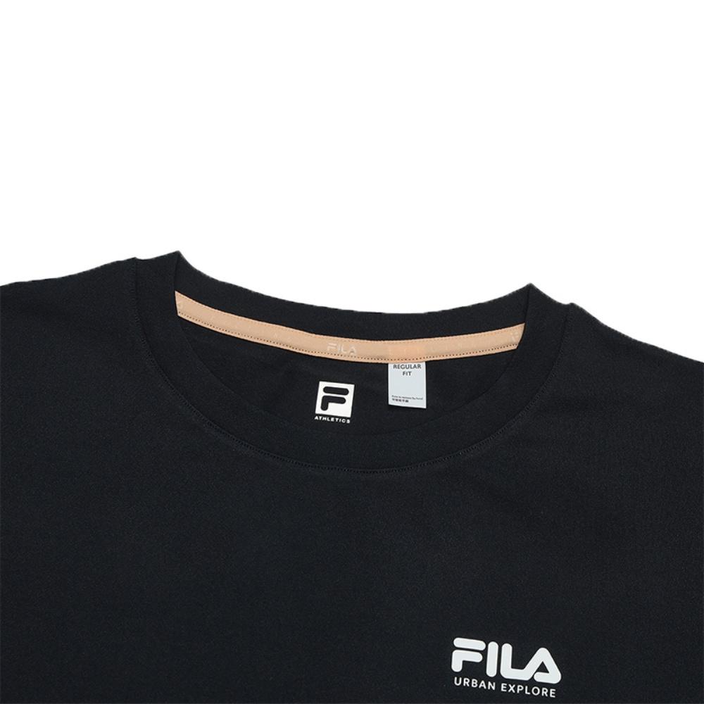 New FILA T Shirt Women's Pitch Black A11W538109FBK