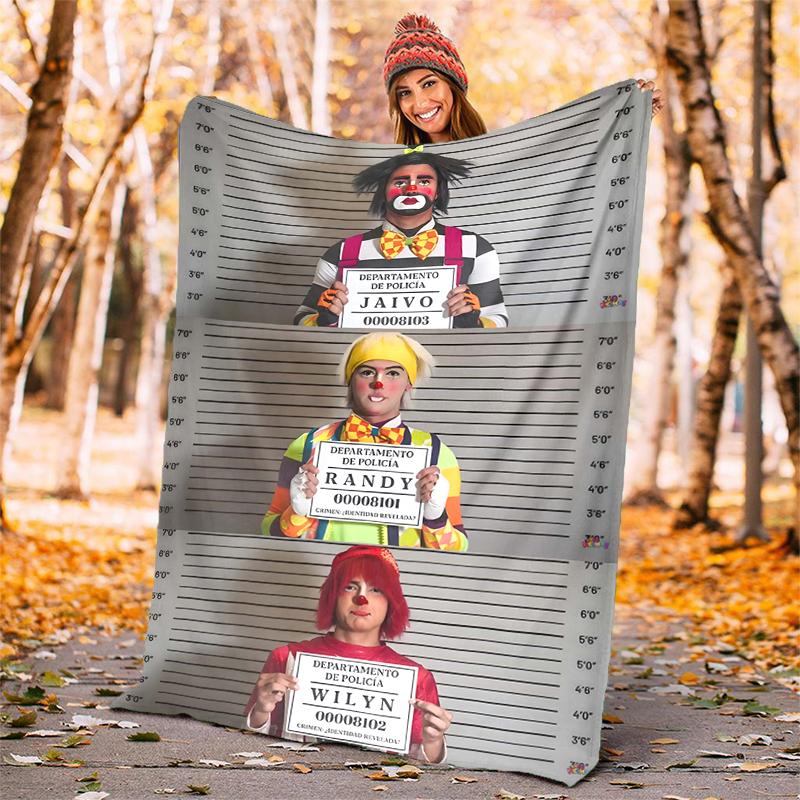 Mesmos Rollo Flannel Blanket Soft All-Season Throw, Design for Camping, Car Travel, Hiking Sofa, Bed, Office Perfect Gift for Parties