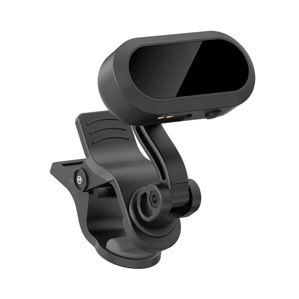 Rechargeable Clip-on Chromatic Tuner with TFT Color Screen for Guitar, Bass, Violin, and Ukulele Musical Instrument Accessories