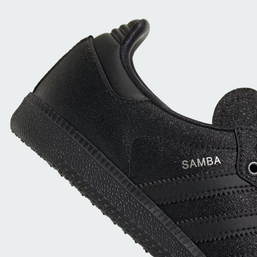 KI6265 Adidas Originals Samba OG Black Core Black Matte Silver (Women's)