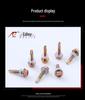 Color Zinc Phillips Hex Head Self-Drilling Screws with Washer