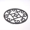 Non-Slip Cast Iron Trivet For Gas Stove - Durable Pot Holder, Decorative Kitchen Accessory For Enhanced Cooking Safety