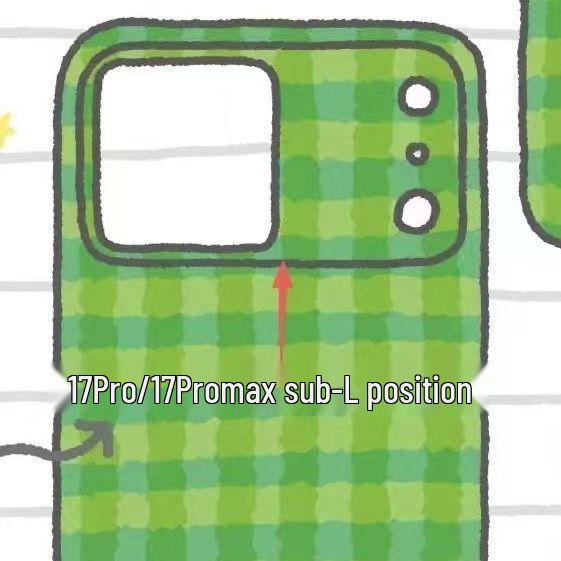 Line Apple Core Soft Shell - Compatible with Apple 13P, 14, 15, 16, 17 Pro Max (Drop-Proof, White/Pink)