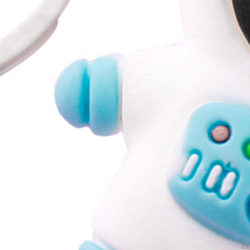 Astronaut Keychain Car Keys Holder Keyring Cartoon Figure Pendant for Shoulder Bag Anniversary Gifts