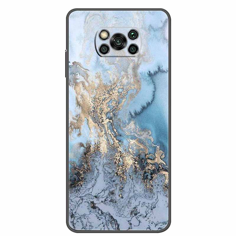 For Poco X3 Pro X3 NFC Case Fashion Soft TPU Silicone Back Cover For Xiaomi Poco X3 NFC Case Shockproof Coque PocoX3 X 3 X3Pro