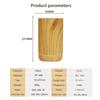  Home 200ML Mini Wood Grain Desktop Colorful Aroma Diffuser Humidifier