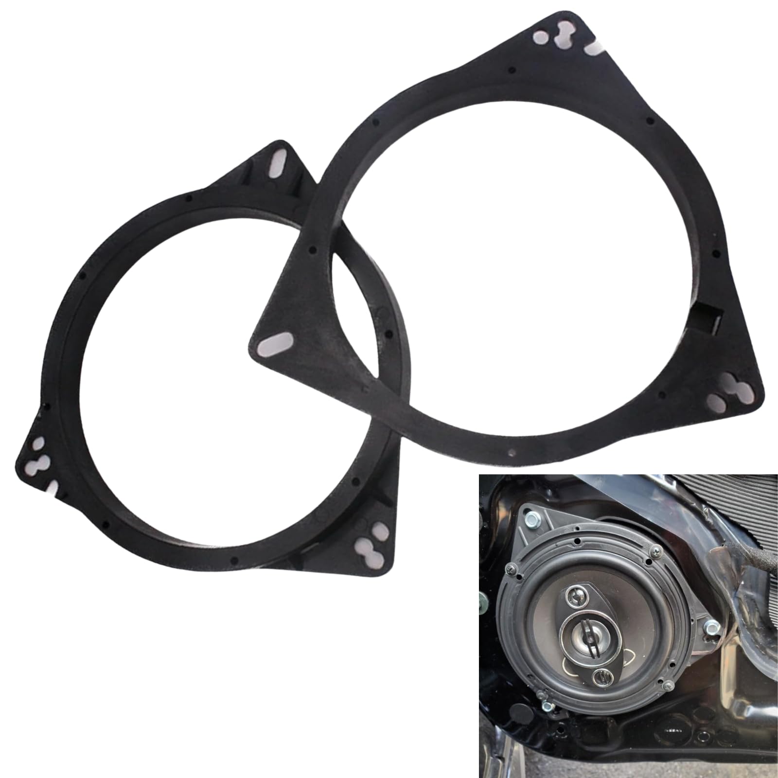 

Аудиодинамик HAPPY SUGAR, Внутренняя перегородка, Универсальное использование, Toyota, Nissan, Suzuki, Honda, Снижение шума, Улучшение звука чёрный