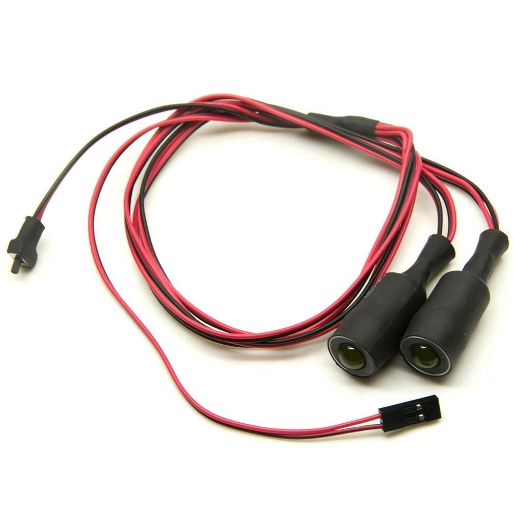 1:10 Scale RC Car Headlight Plastic 4.2v-6v RC LED Lights New Decoration Parts