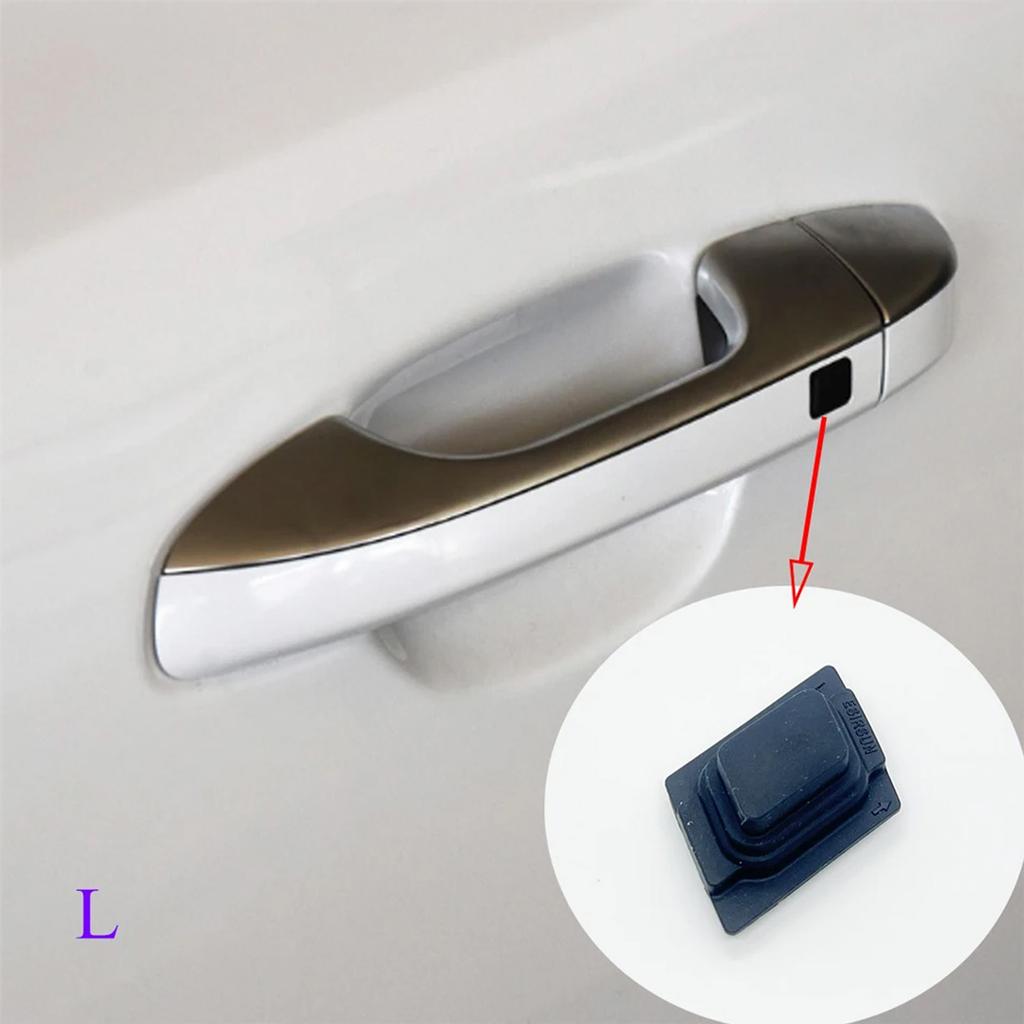 Front/Left Right Door Handle switches Caps Replacement set Wear Proof ABS Exterior Handle switches Cover for KX5 16 to 22