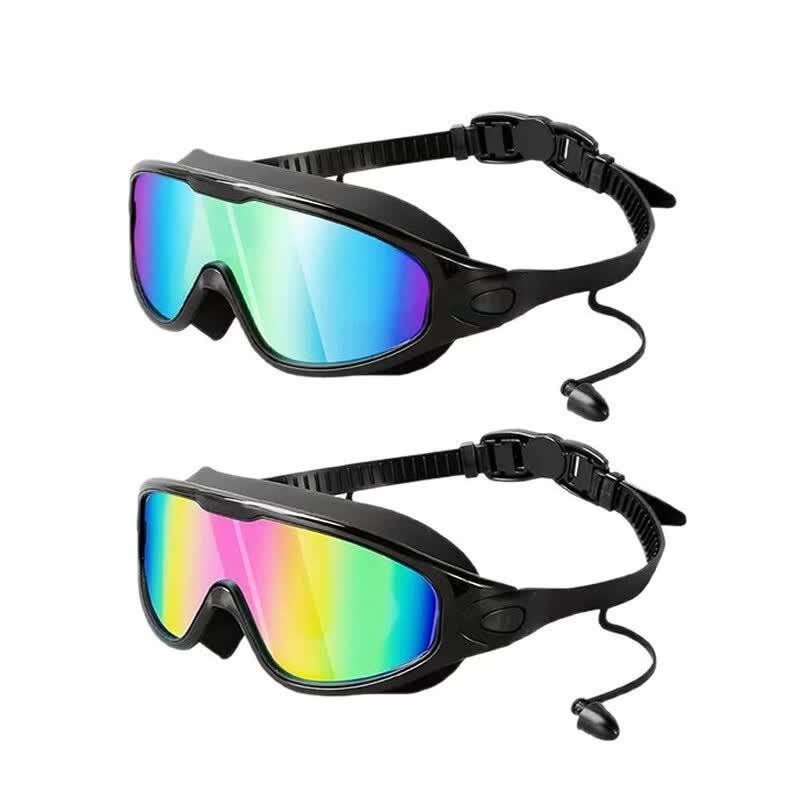 Professional Anti-fog Big Frame Swim Goggles
