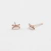 OR D`OR [14K] Mini Ribbon Earrings