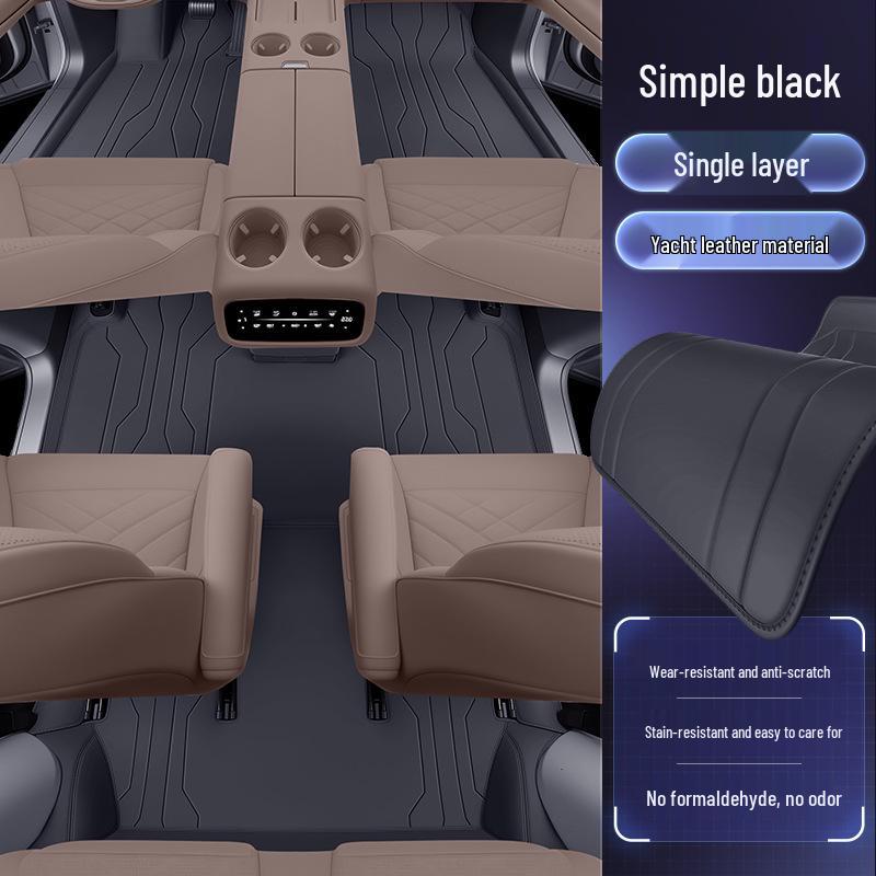 Zhiji LS9 Full-Coverage Interior Kit: Trunk Mats & Accessories